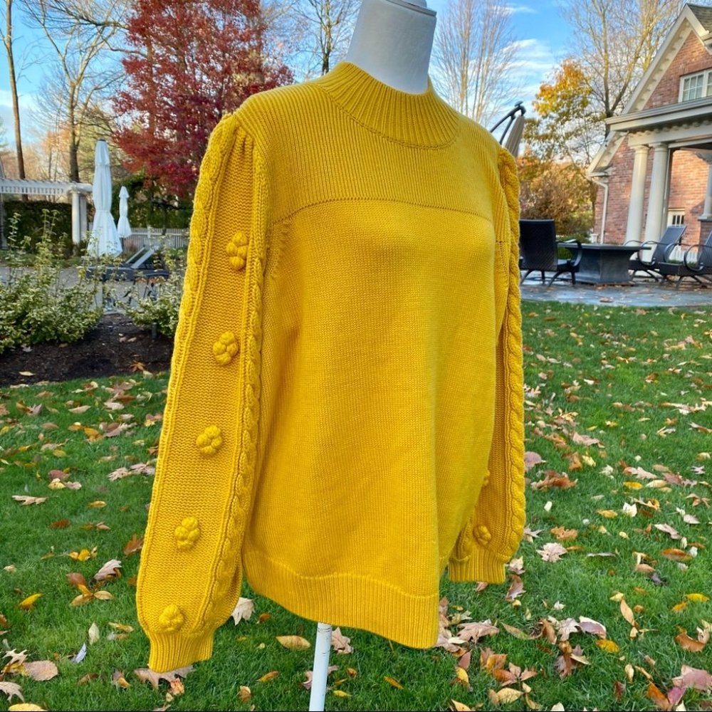 NWT Anthropologie Maeve Kiara Textured Sweater - Picture 6 of 10